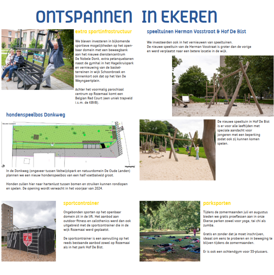 informatie over ontspannen in Ekeren